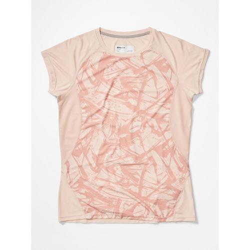 Marmot Crystal Clothes - Womens T-Shirts Pink CA9621583 Canada